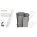 Батут  Berg Favorit 380 см Grey + сетка Safety Net Comfort - фото №3